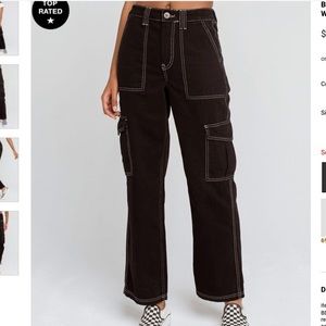 BDG black cargo pants